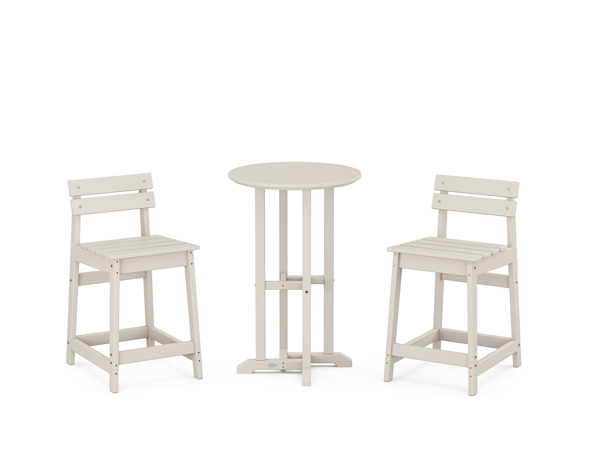 Modern Studio Plaza Lowback 3-Piece Bistro Counter Set
