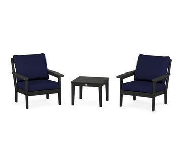 Cottage 3-Piece Deep Seating Set