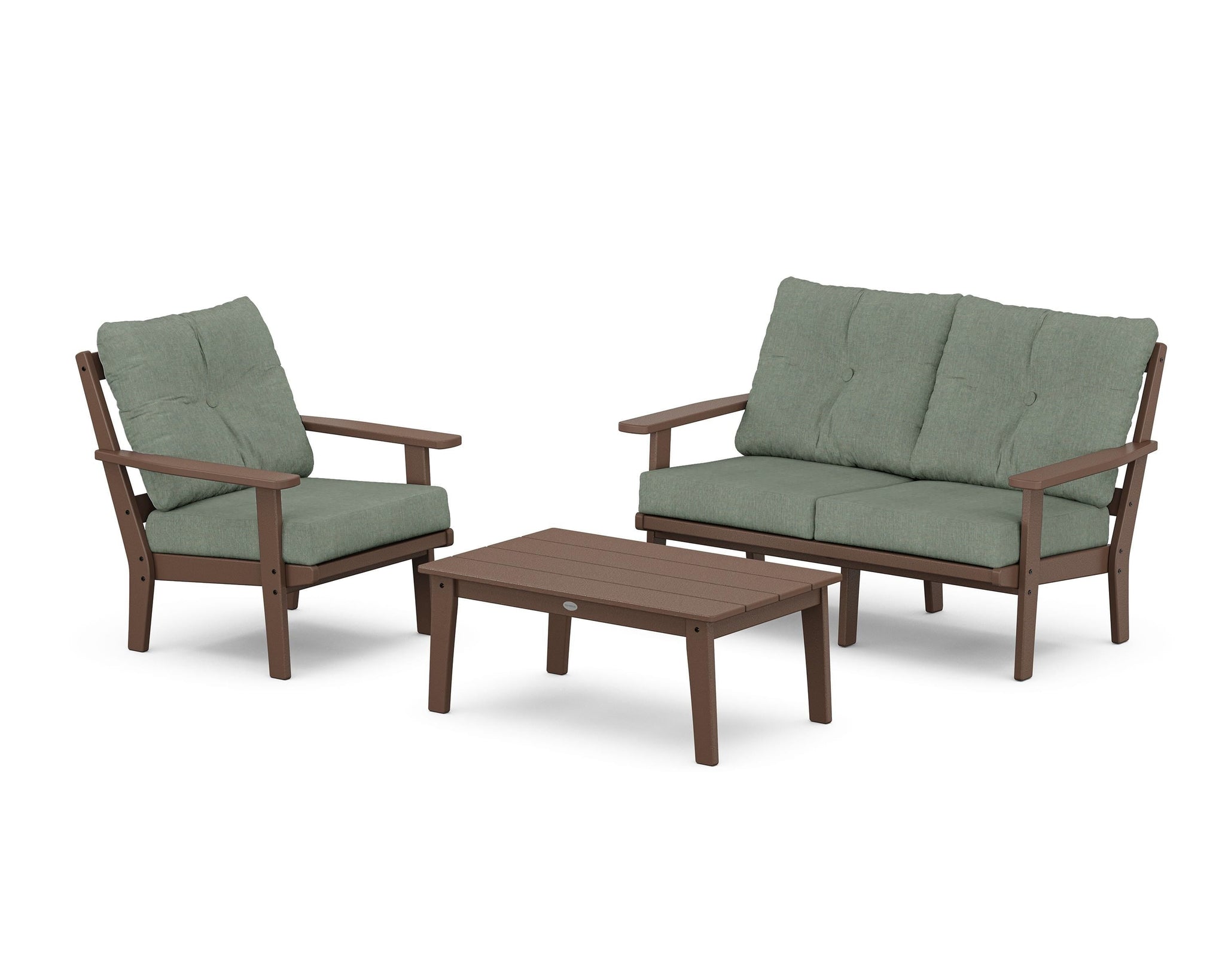 Prairie 3-Piece Deep Seating Set with Loveseat