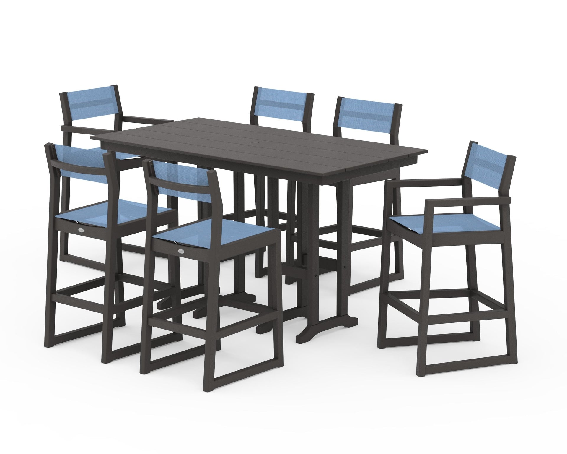 EDGE Sling 7-Piece Farmhouse Bar Set