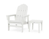 Vineyard Grand Upright Adirondack Chair with Side Table