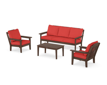 Cottage 4-Piece Deep Seating Set with Sofa