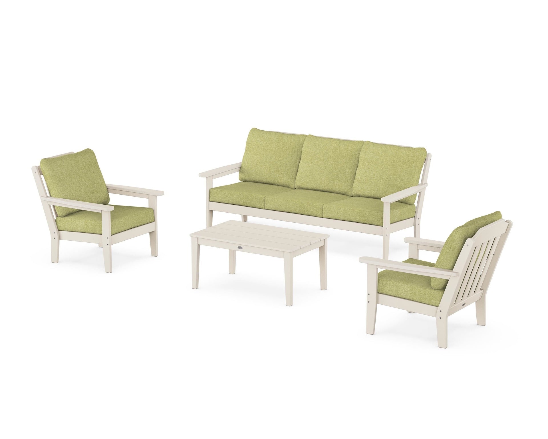 Cottage 4-Piece Deep Seating Set with Sofa