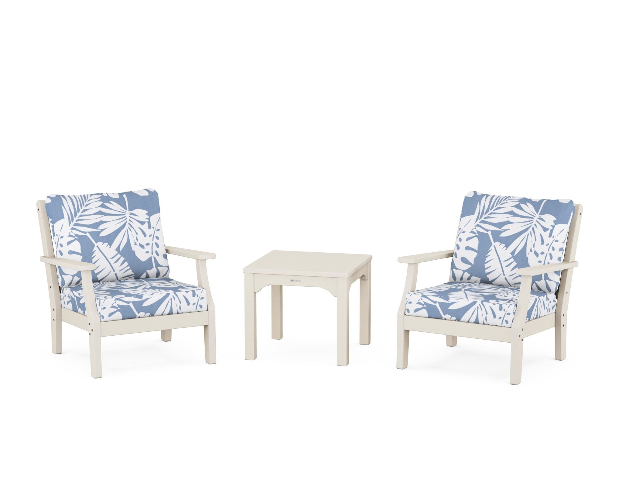 Chinoiserie 3-Piece Deep Seating Set