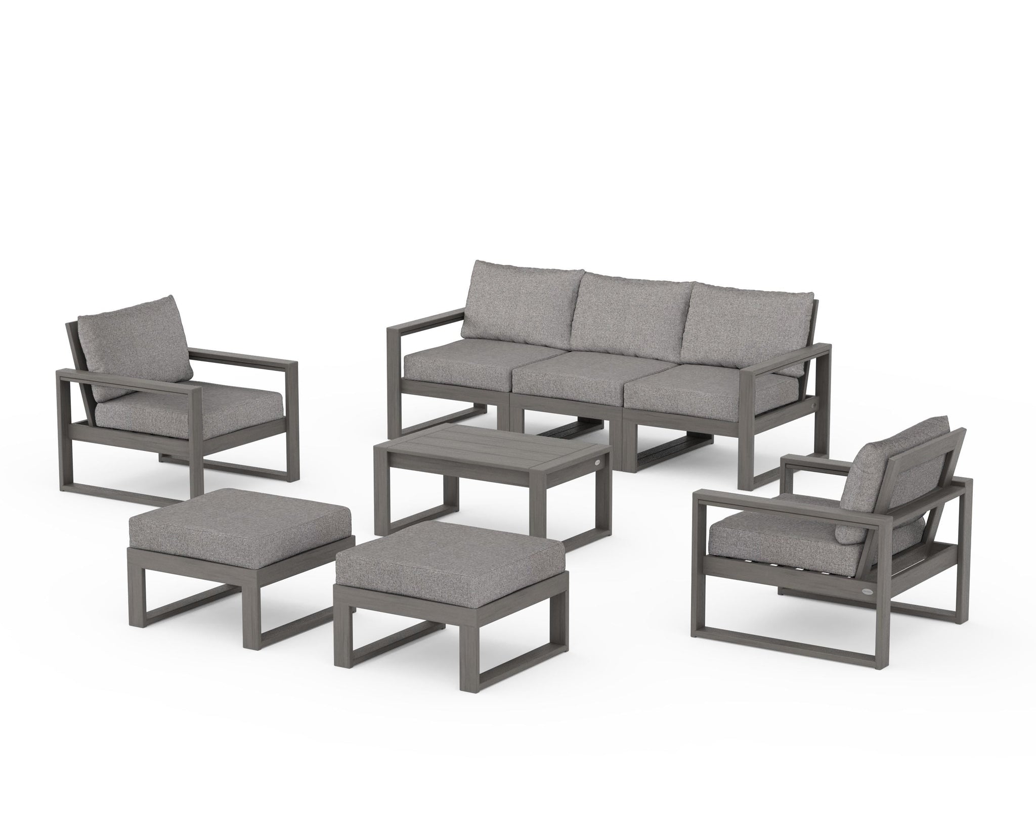 EDGE Sectional 8-Piece Lounge Sofa Set