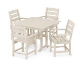 Lakeside 5-Piece Farmhouse Dining Set