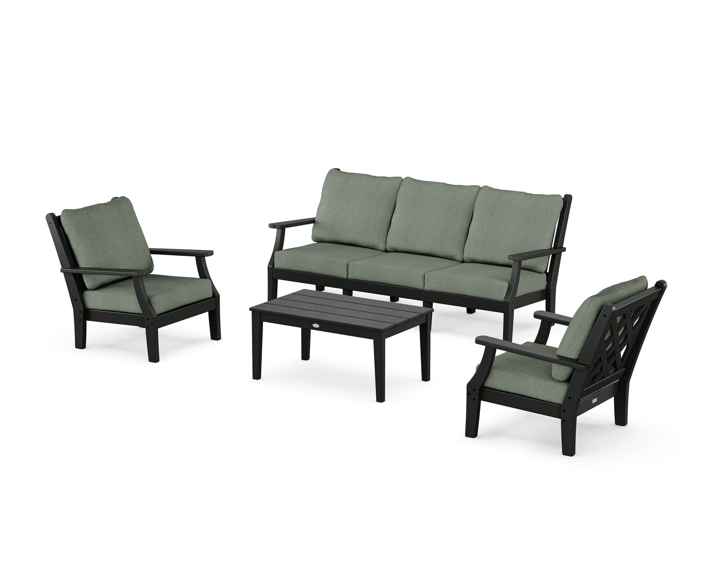 Wovendale 4-Piece Deep Seating Set with Sofa