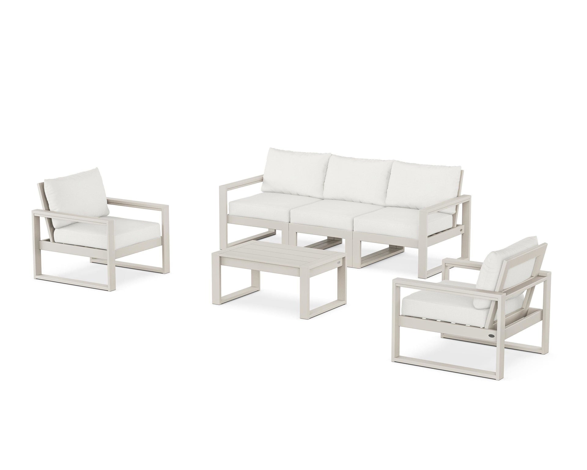 EDGE Sectional 4-Piece Deep Seating Set with Sofa