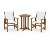 Coastal 3-Piece Round Bistro Dining Set