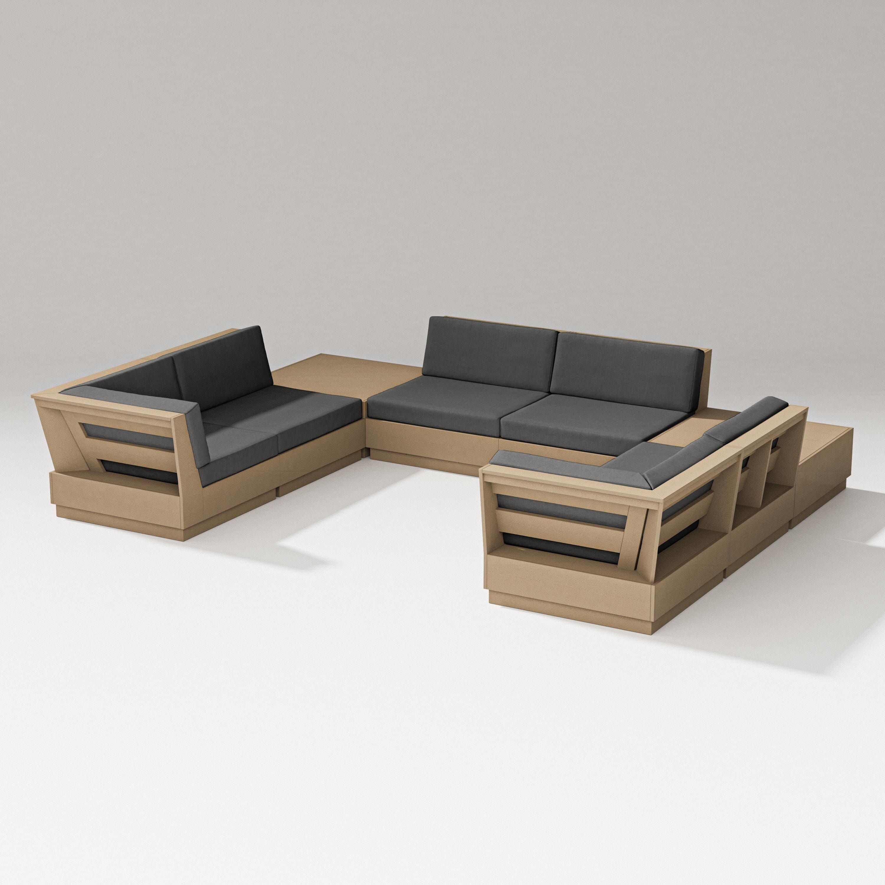 Elevate 8-Piece U-Shaped Sectional