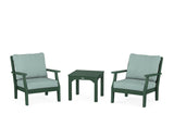 Chinoiserie 3-Piece Deep Seating Set