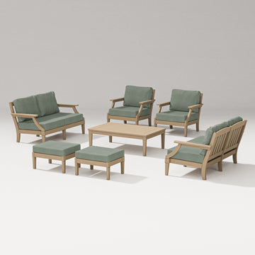 Estate 7-Piece Lounge Loveseat Set