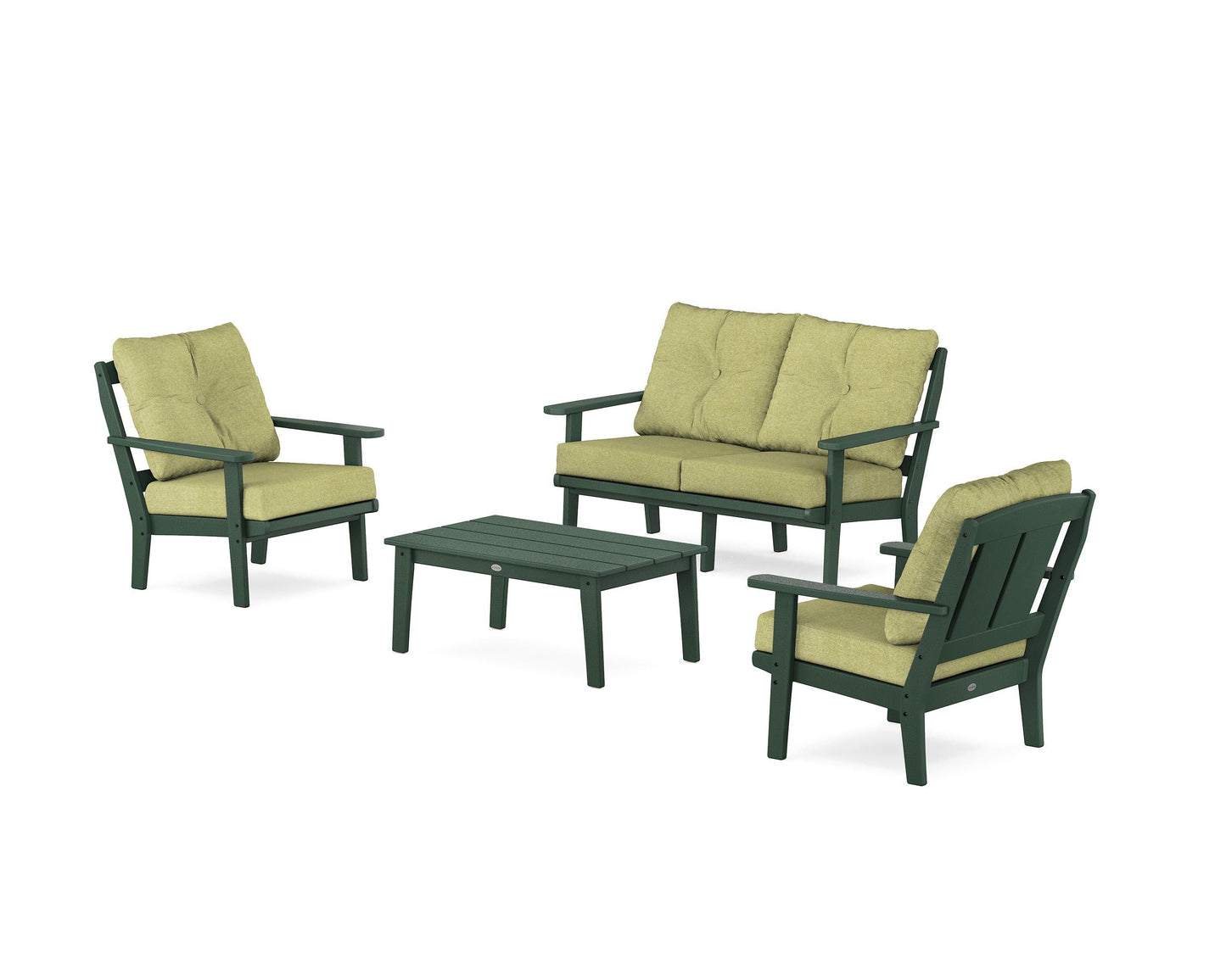 Mission 4-Piece Deep Seating Set with Loveseat