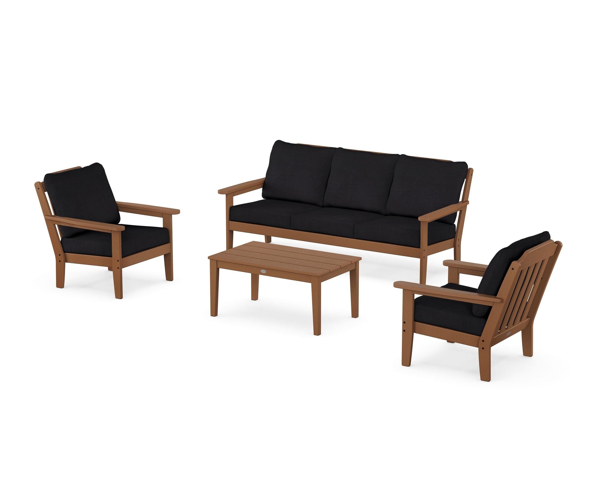 Cottage 4-Piece Deep Seating Set with Sofa