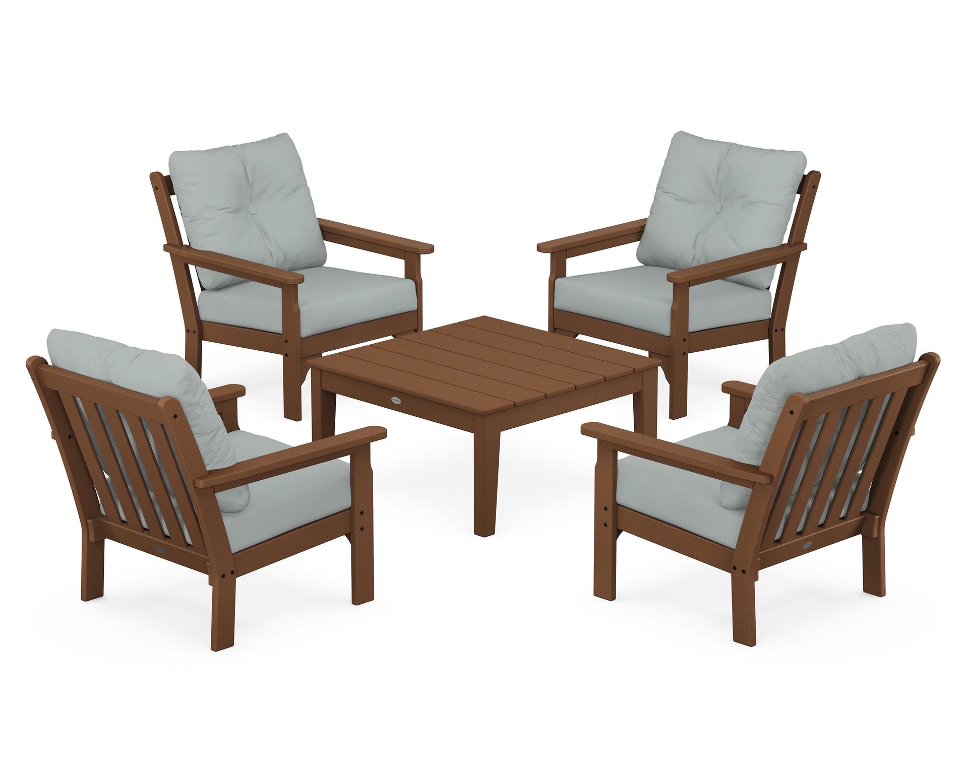 Vineyard 5-Piece Deep Seating Conversation Set