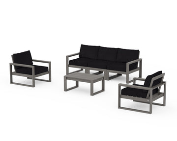 EDGE Sectional 4-Piece Deep Seating Set with Sofa