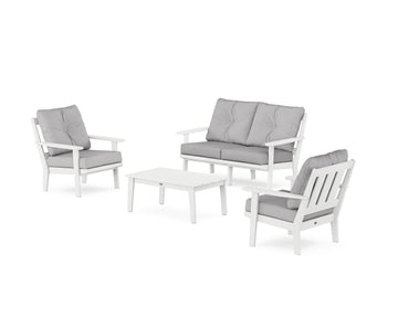 Oxford 4-Piece Deep Seating Set with Loveseat