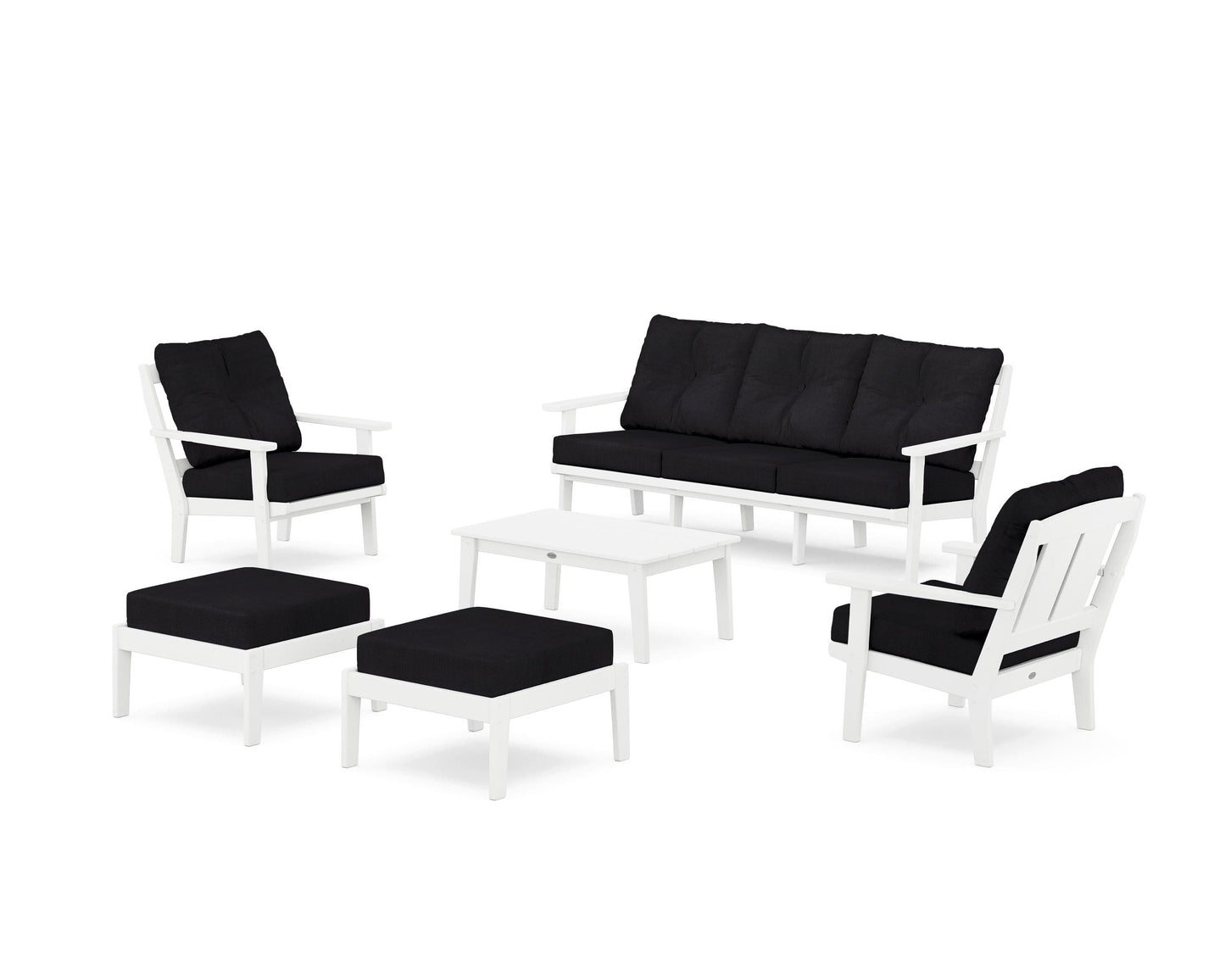 Mission 6-Piece Lounge Sofa Set