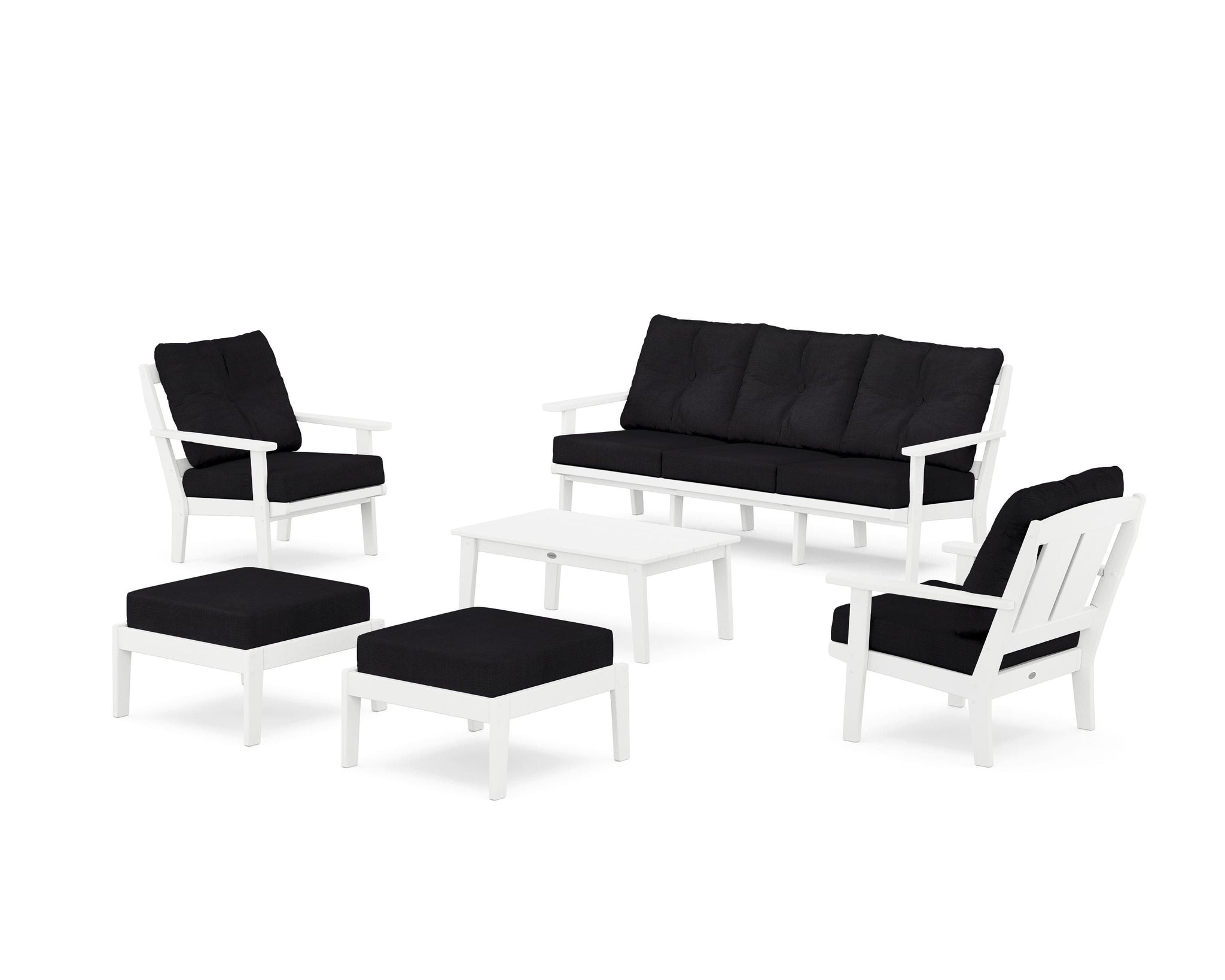 Mission 6-Piece Lounge Sofa Set