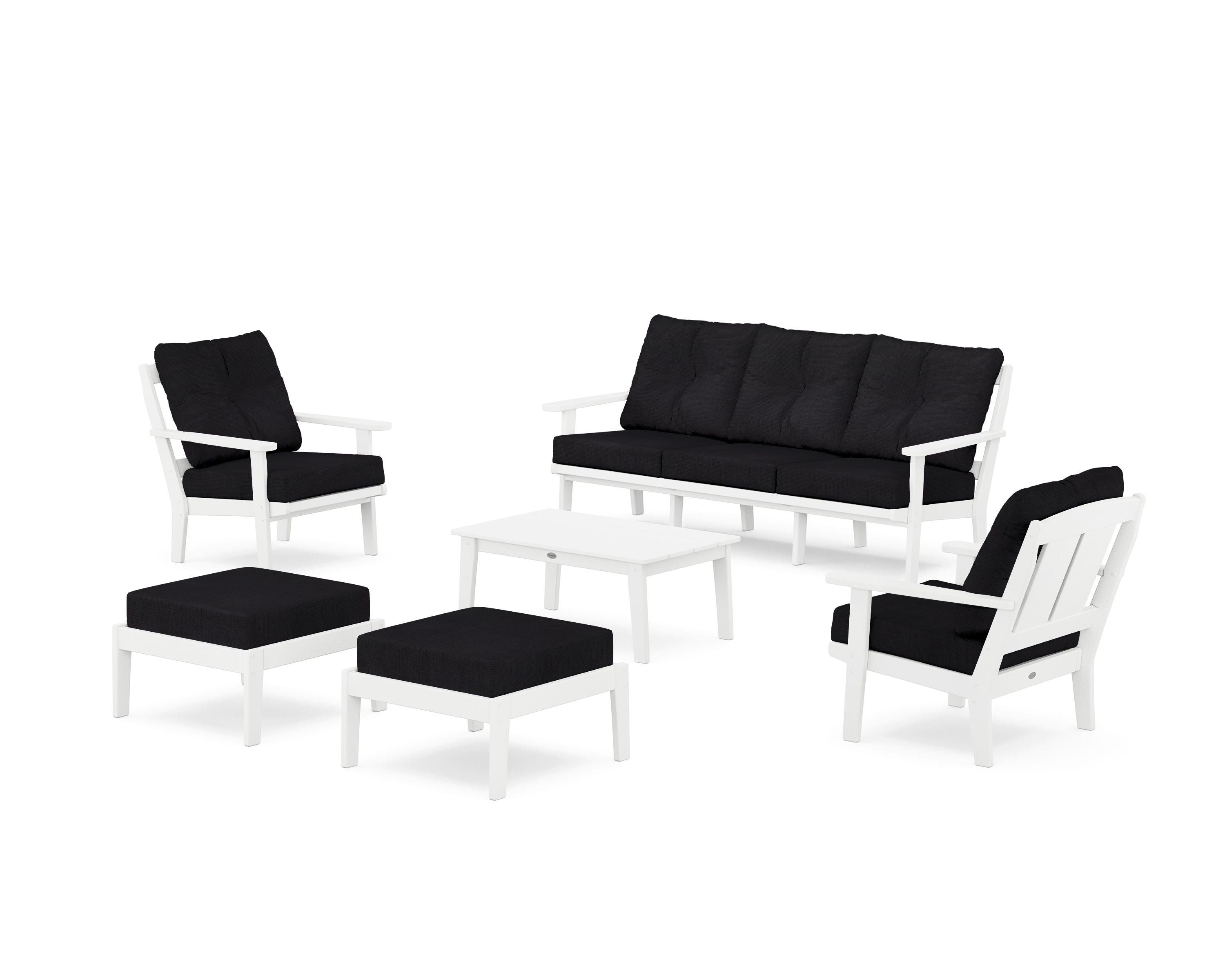 Mission 6-Piece Lounge Sofa Set