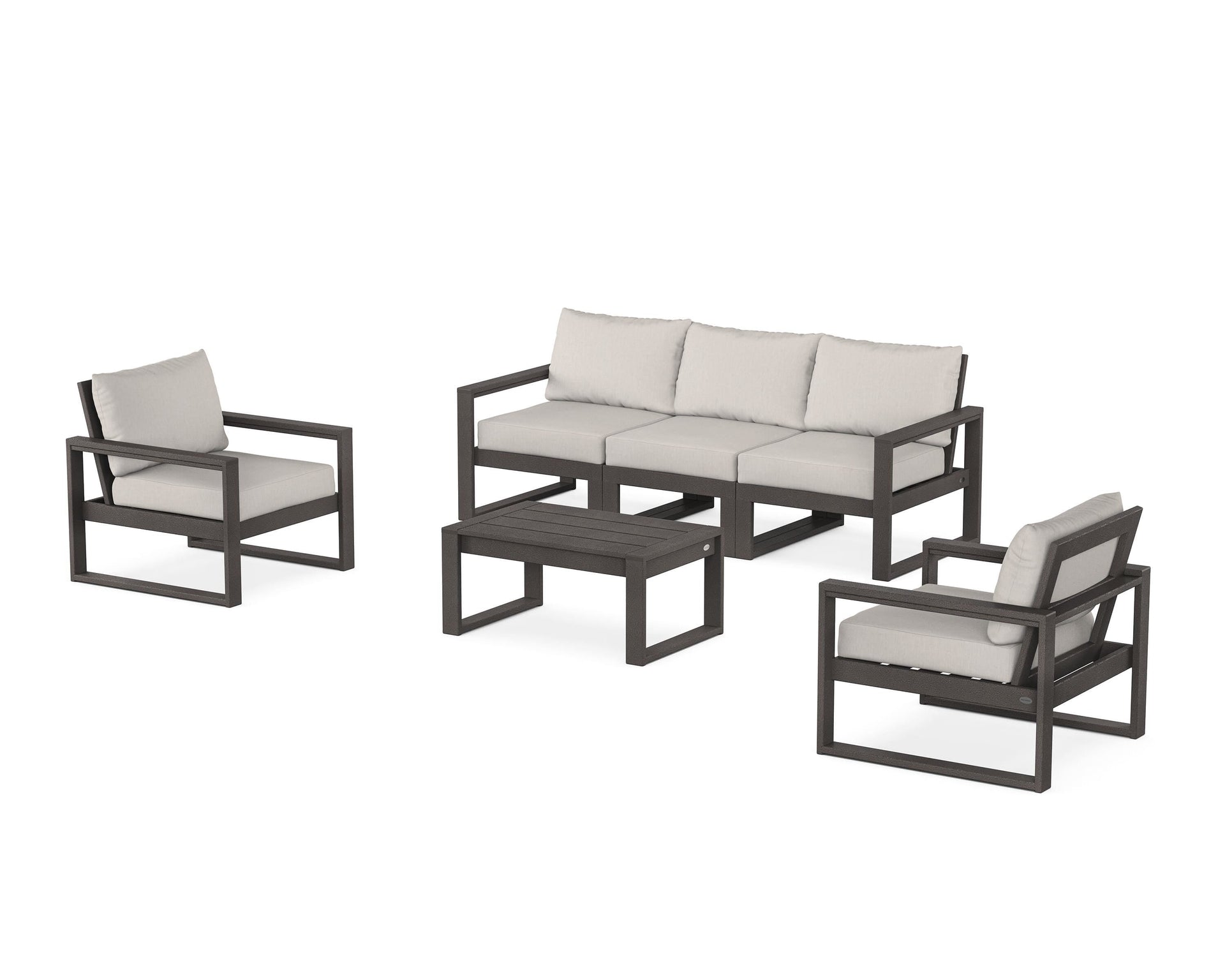 EDGE Sectional 4-Piece Deep Seating Set with Sofa