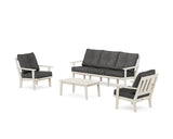 Oxford 4-Piece Deep Seating Set with Sofa