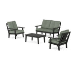 Prairie 4-Piece Deep Seating Set with Loveseat