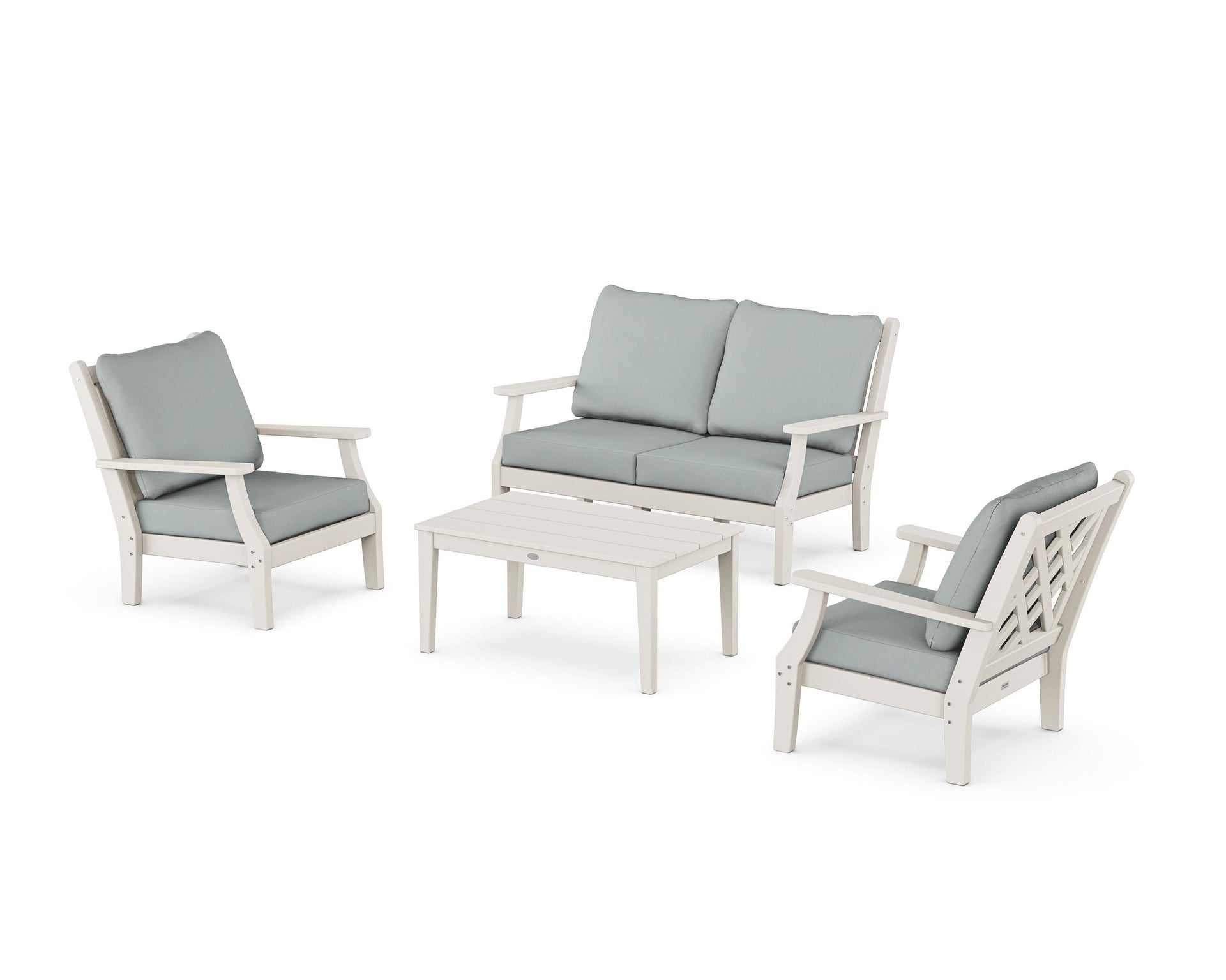 Wovendale 4-Piece Deep Seating Set with Loveseat