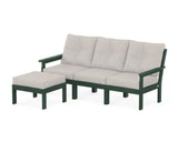 Vineyard 4-Piece Sectional with Ottoman