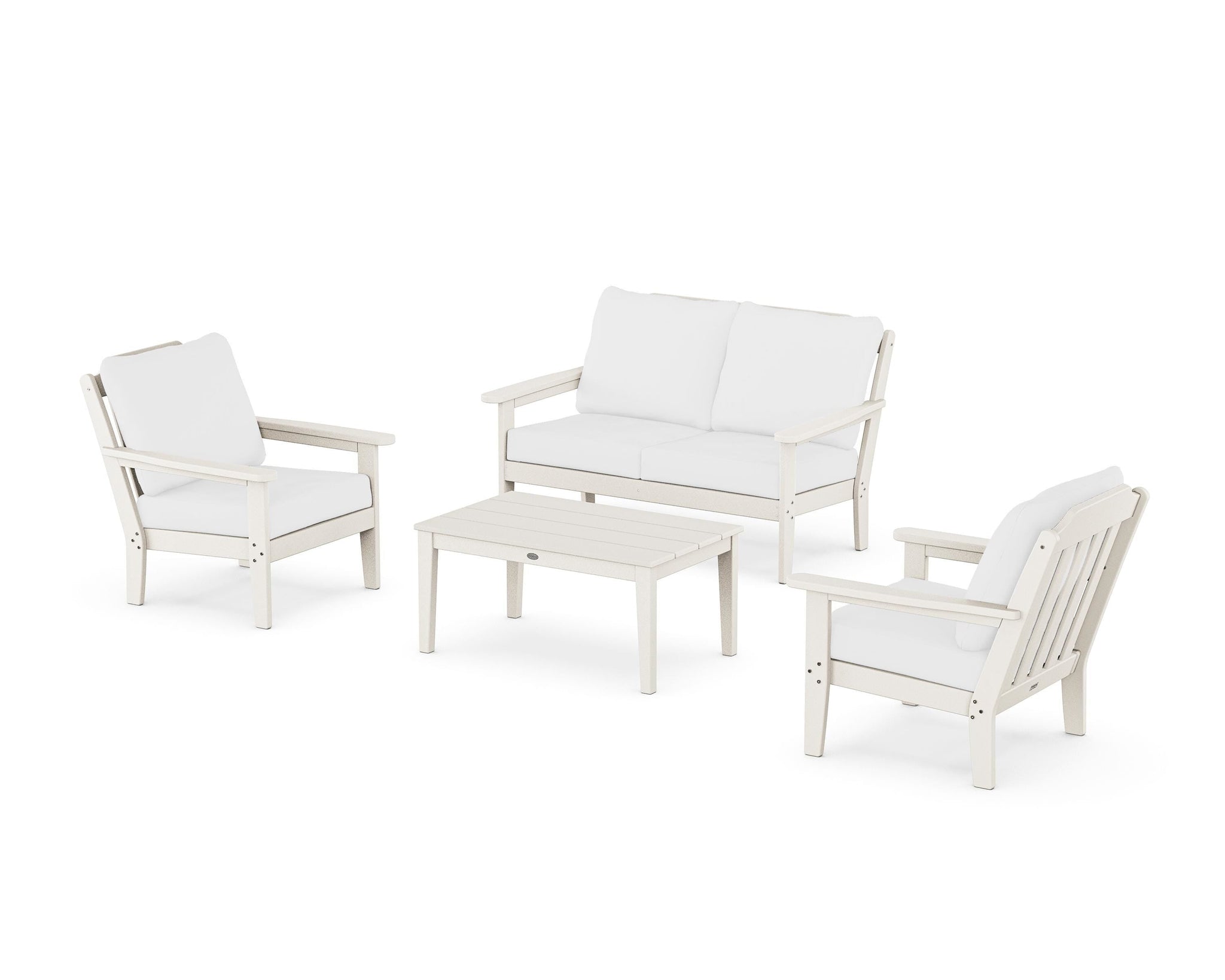 Cottage 4-Piece Deep Seating Set with Loveseat
