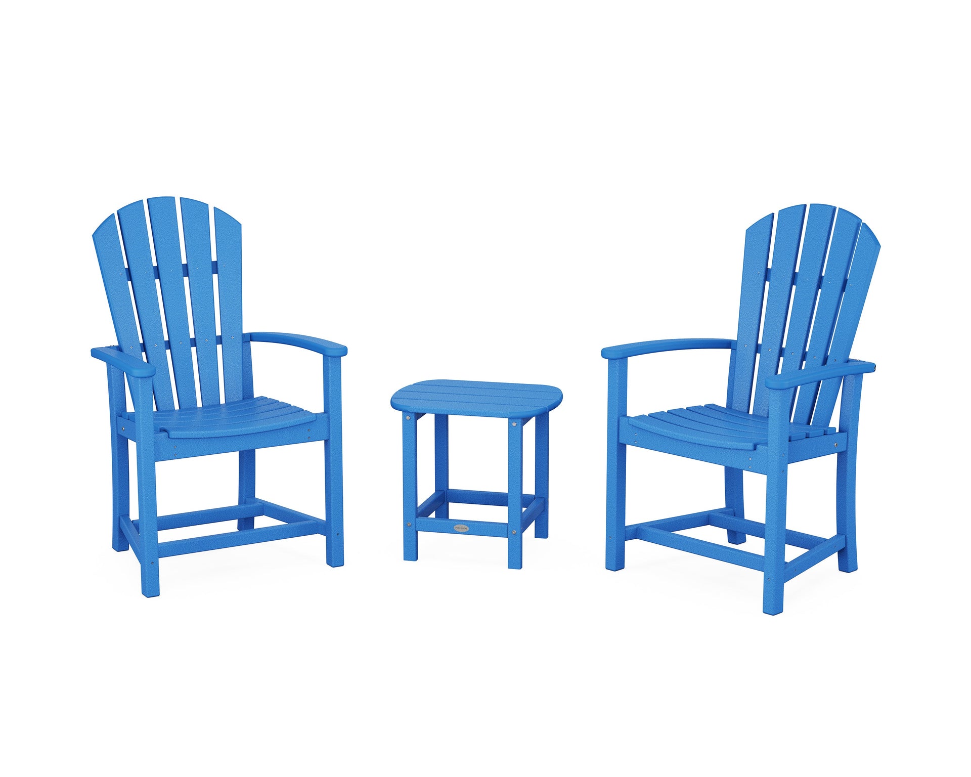 Palm Coast 3-Piece Upright Adirondack Chair Set