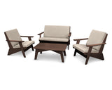 Riviera Modern Lounge 4-Piece Set