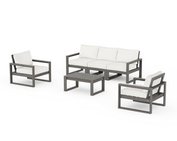 EDGE Sectional 4-Piece Deep Seating Set with Sofa