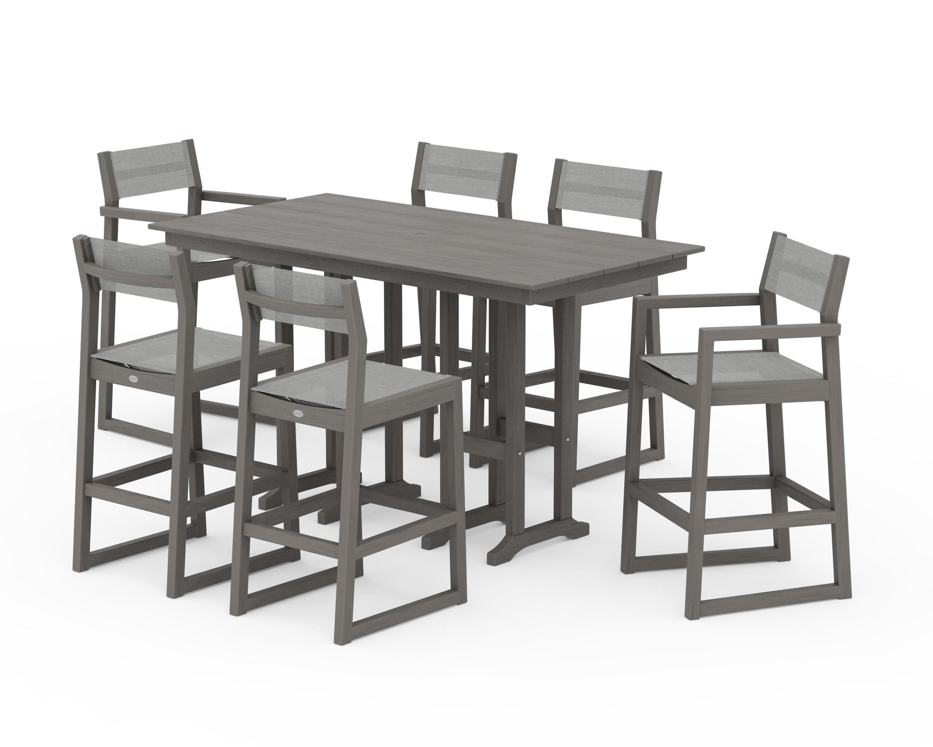 EDGE Sling 7-Piece Farmhouse Bar Set