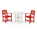La Casa Café 3-Piece Round Dining Set