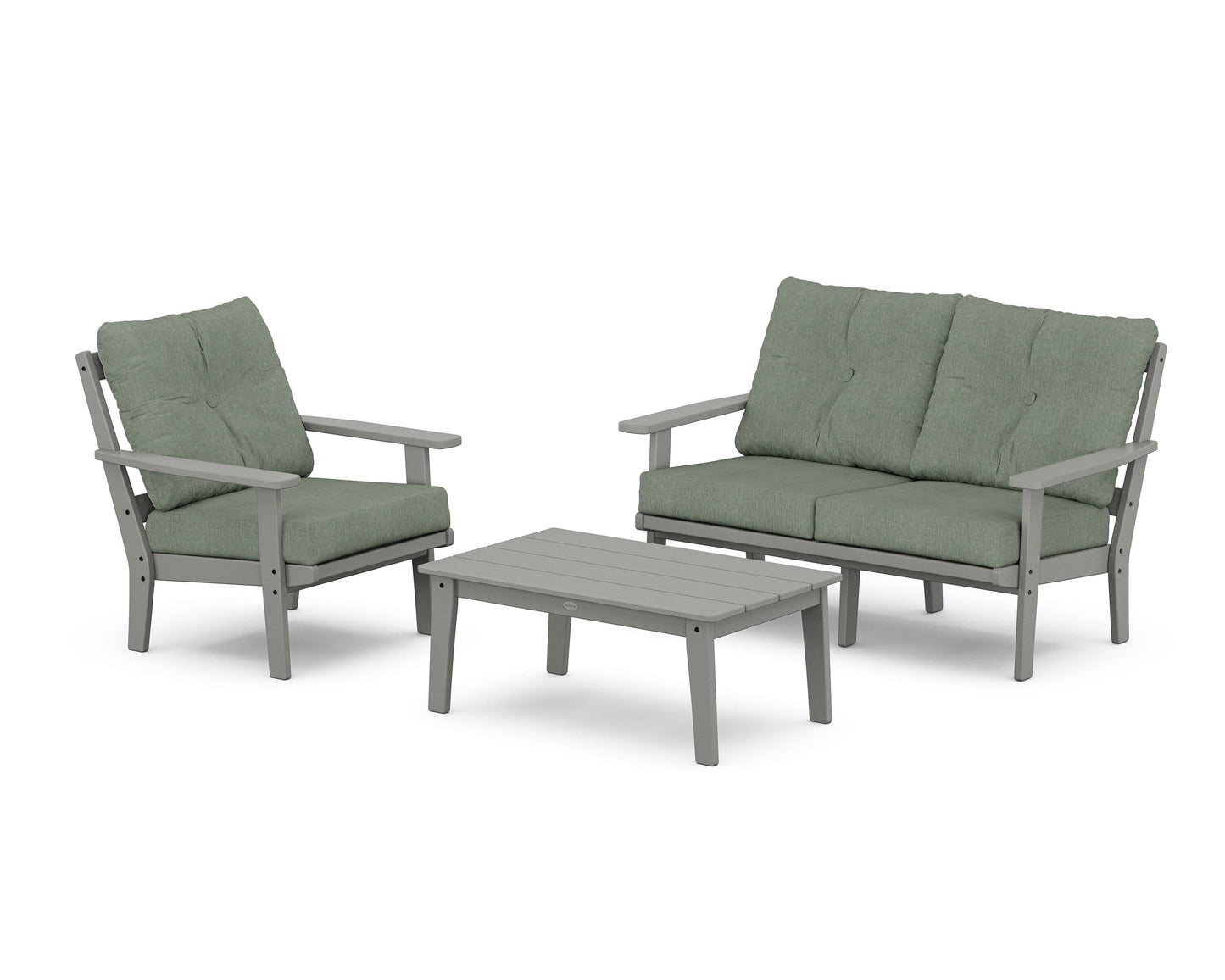 Prairie 3-Piece Deep Seating Set with Loveseat