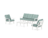 Prairie 4-Piece Deep Seating Set with Sofa