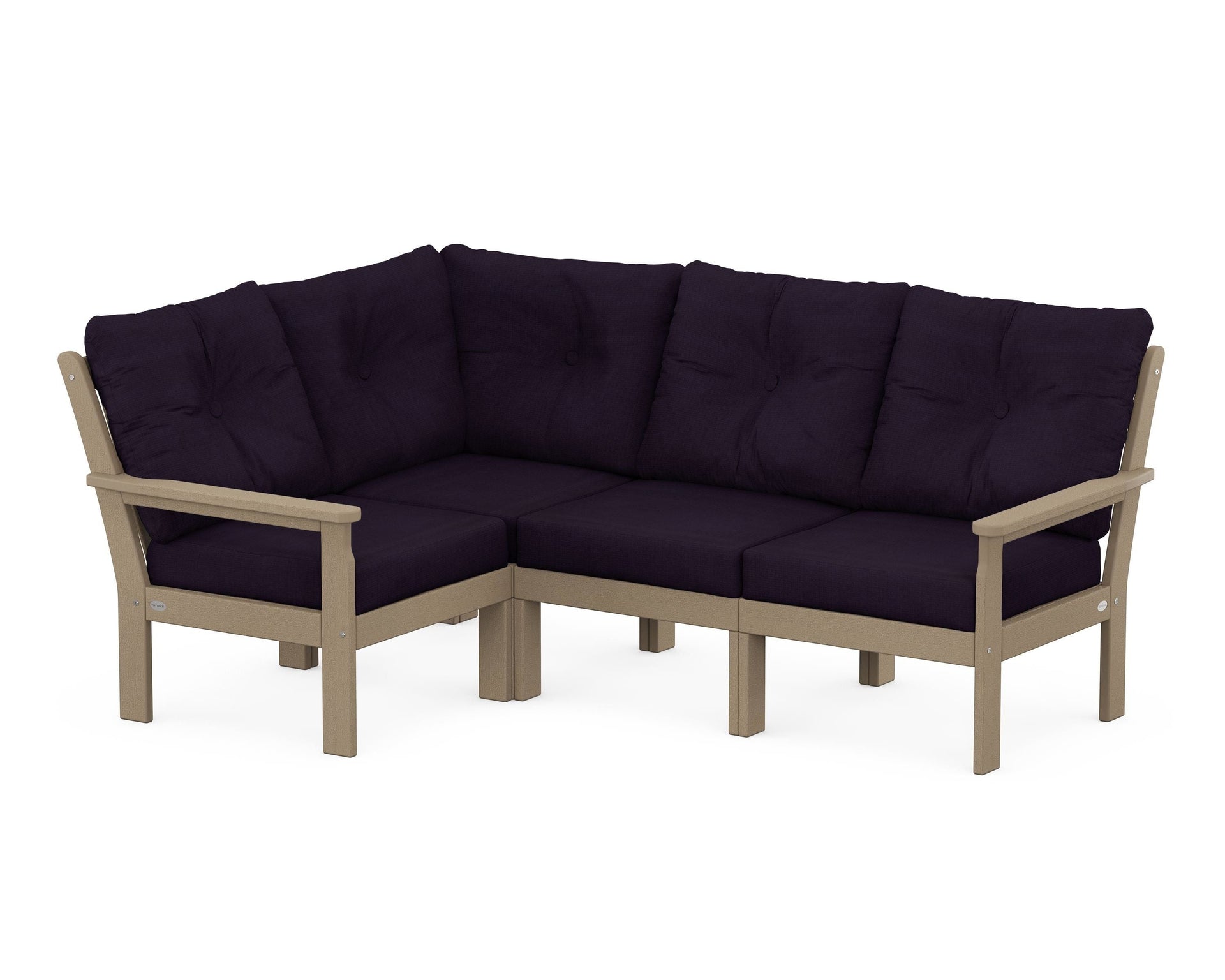 Vineyard 4-Piece Sectional