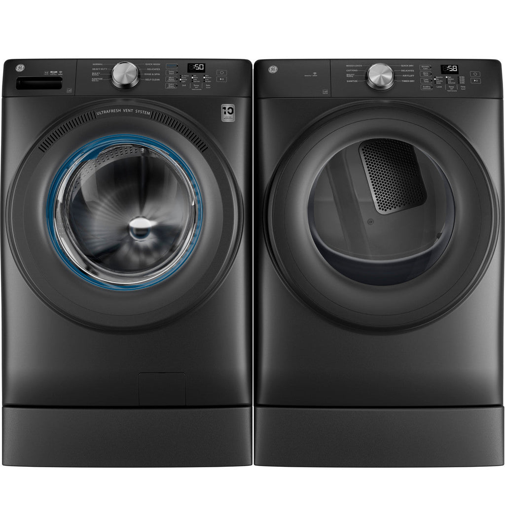 GE® ENERGY STAR® 7.8 cu. ft. Capacity Smart Front Load Electric Dryer