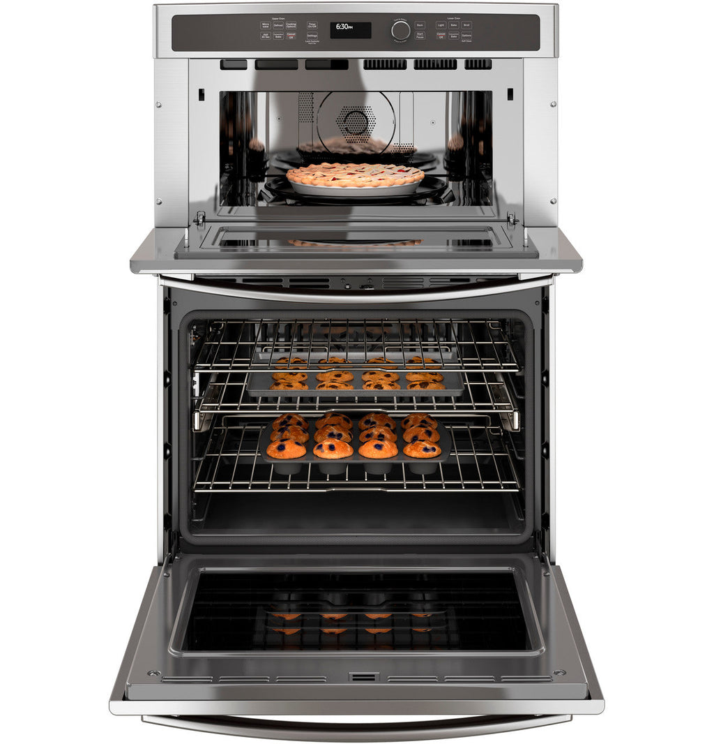 GE Profile™ 30" Built-In Combination Convection Microwave/Convection Wall Oven