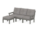 Vineyard 4-Piece Sectional with Ottoman