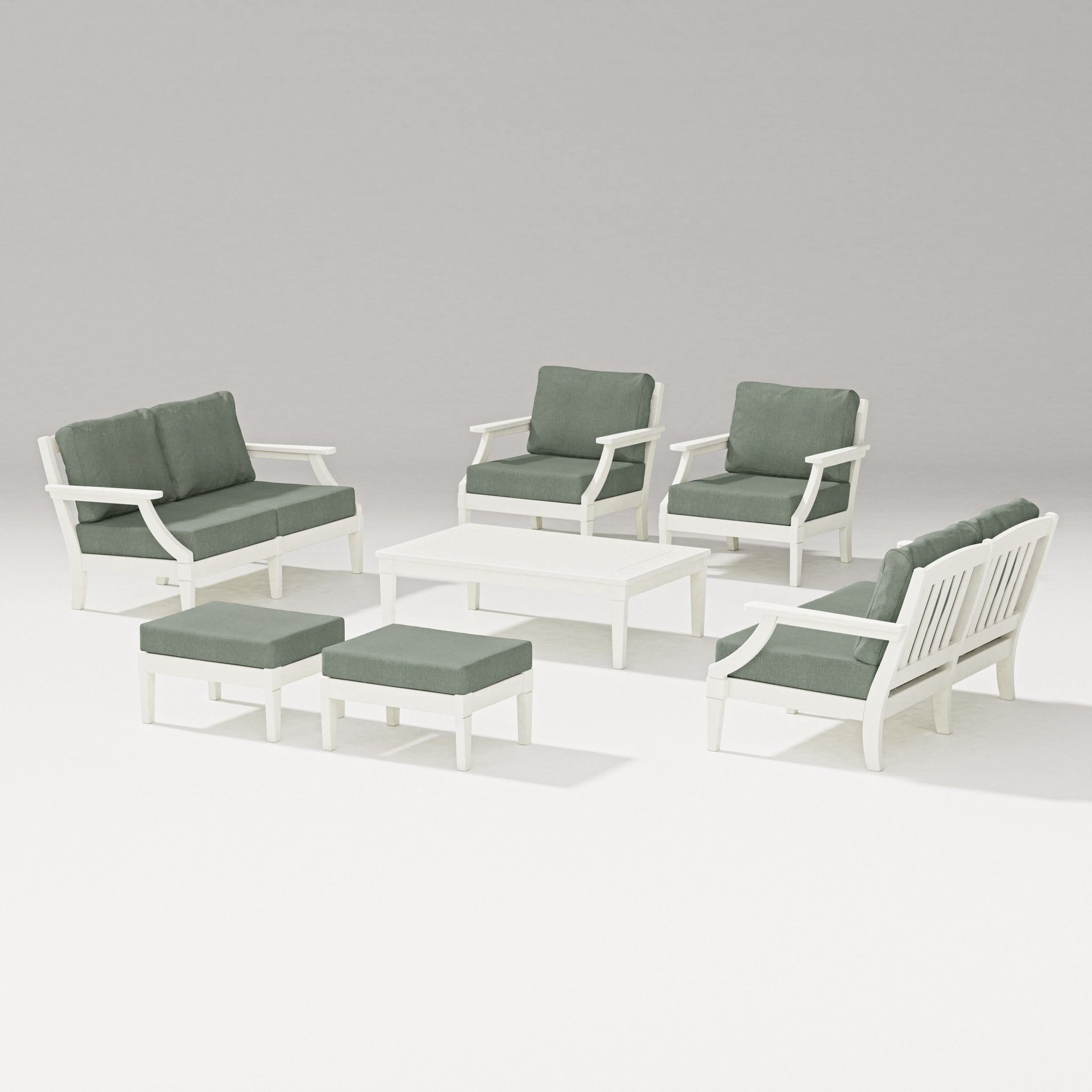 Estate 7-Piece Lounge Loveseat Set