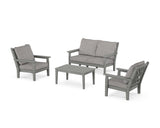 Chippendale 4-Piece Deep Seating Set with Loveseat