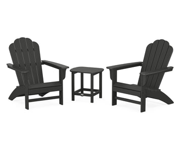 Cottage Adirondack Chair 3-Piece Set