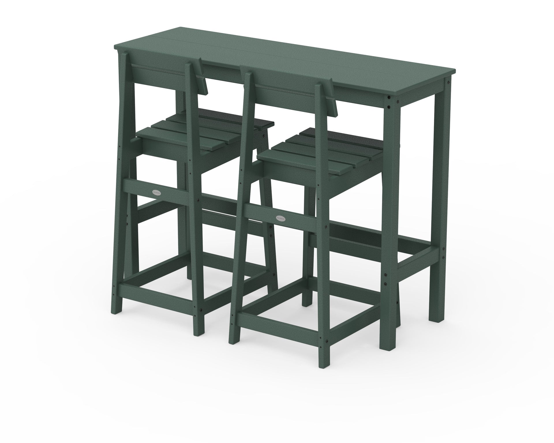 Modern Studio Plaza Bar Chair 3-Piece Balcony Set