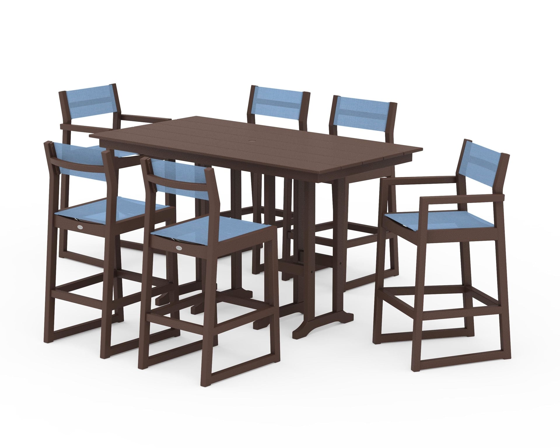 EDGE Sling 7-Piece Farmhouse Bar Set