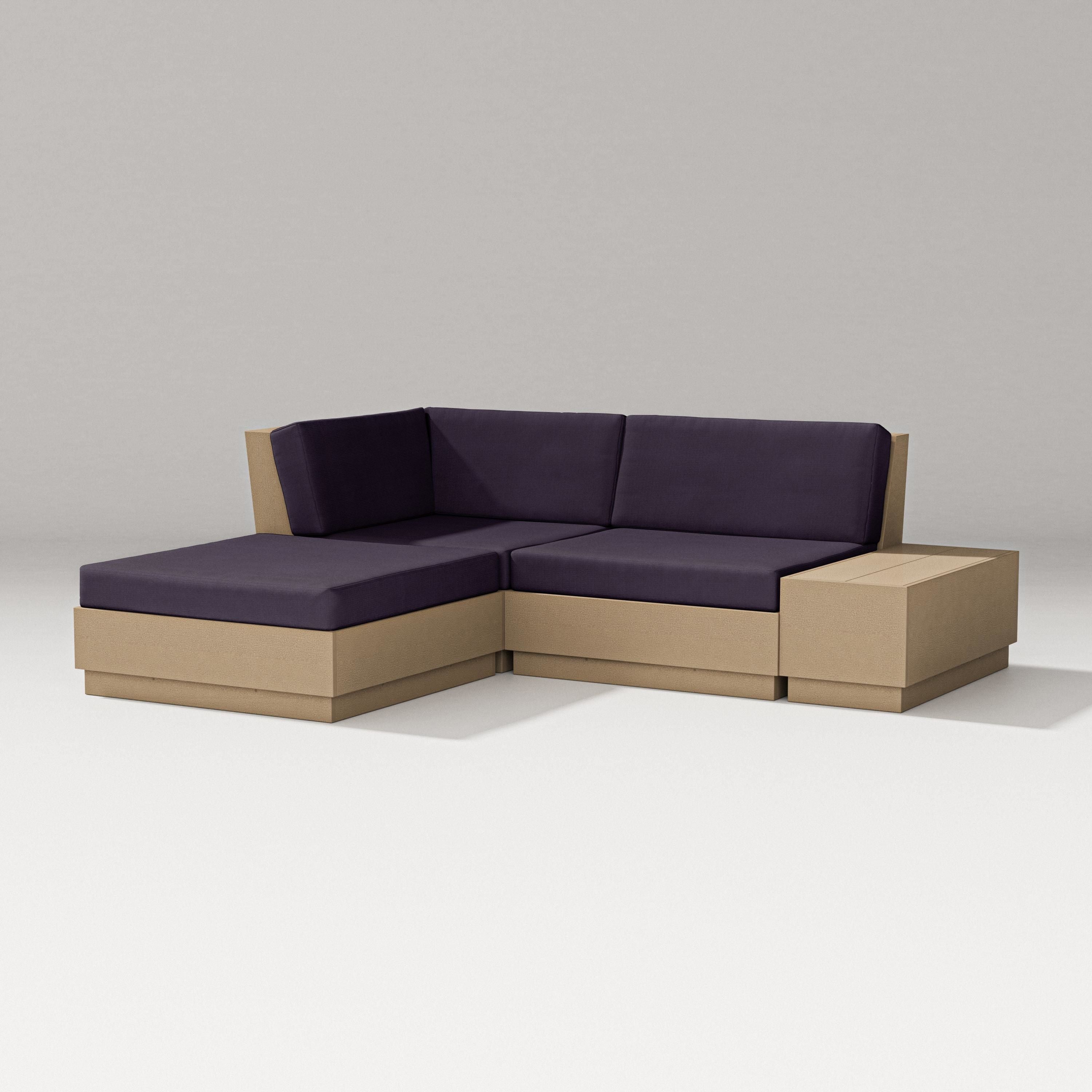 Elevate Loveseat Sectional with Chaise