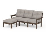 Vineyard 4-Piece Sectional with Ottoman