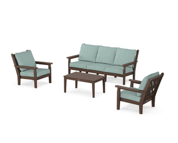 Chippendale 4-Piece Deep Seating Set with Sofa