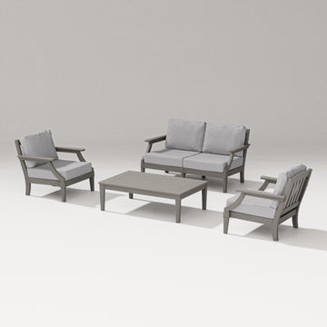Estate Lounge 4-Piece Loveseat Set